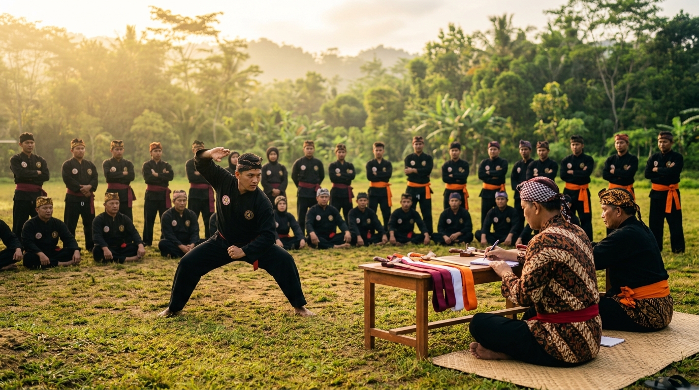 Ujian Kenaikan Tingkat Perguruan Ciung Wanara: Ukur Kemampuan, Tumbuhkan Mental Juara